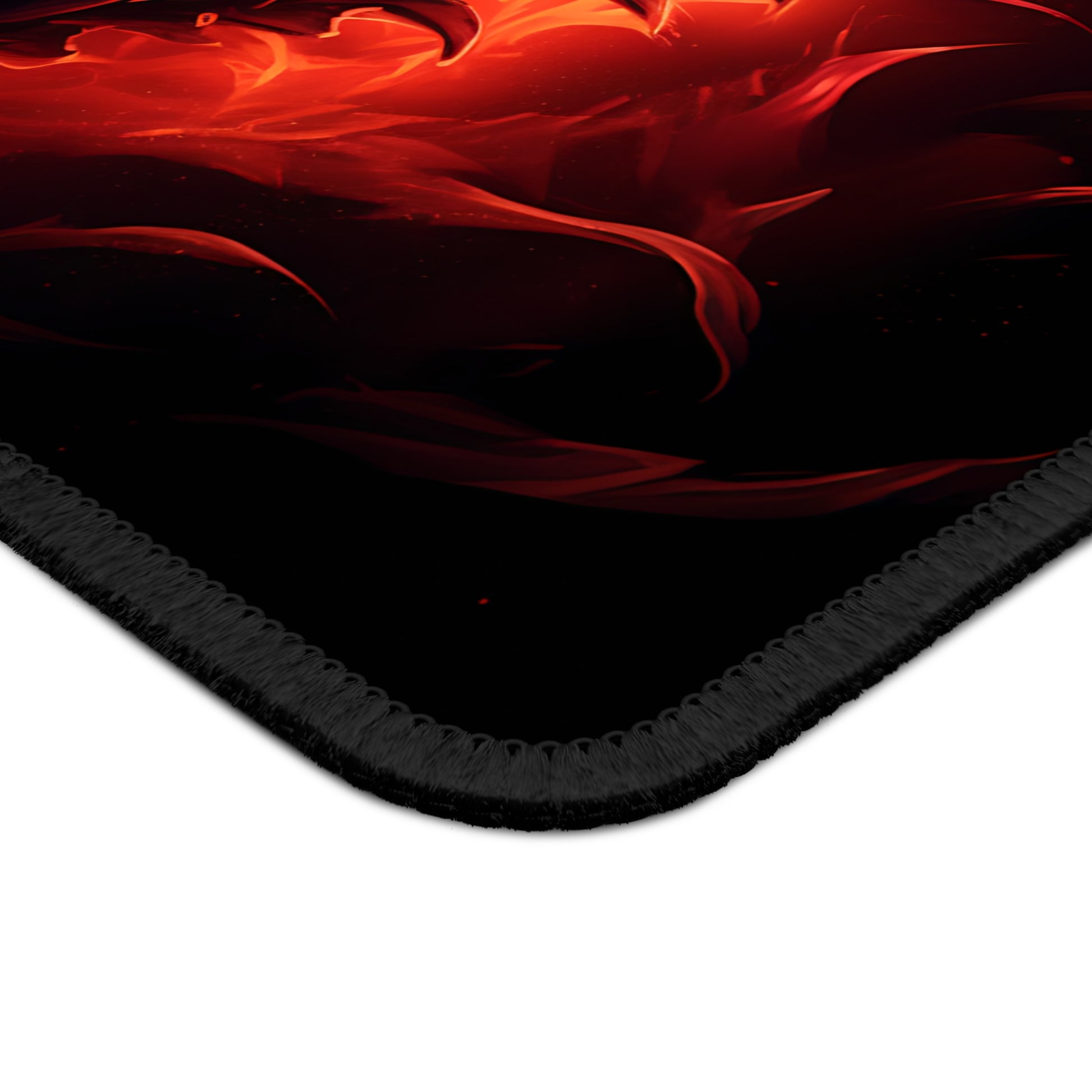Infernal Horned Tyrant Gaming Mouse Pad – Command the Flames of Victory!