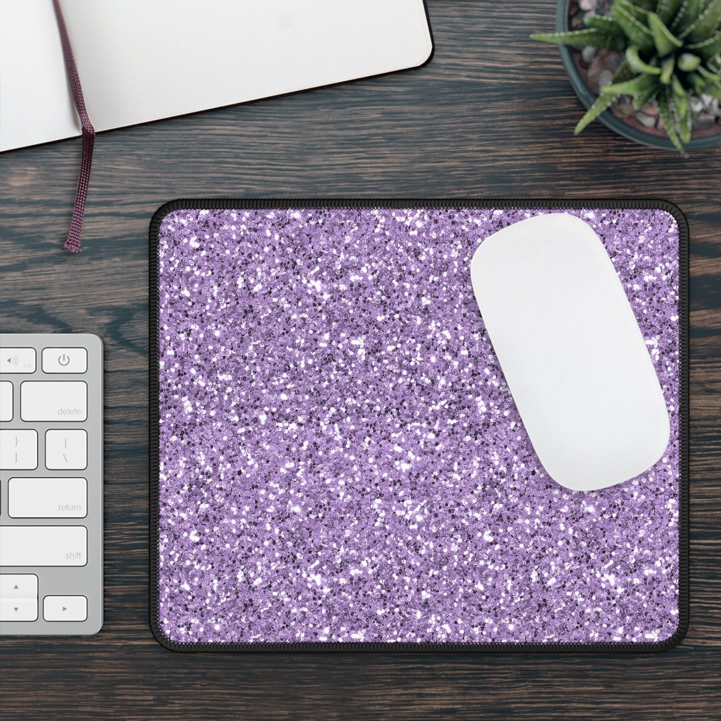 Chunky Glitter Mouse Pad – Sparkle While You Scroll