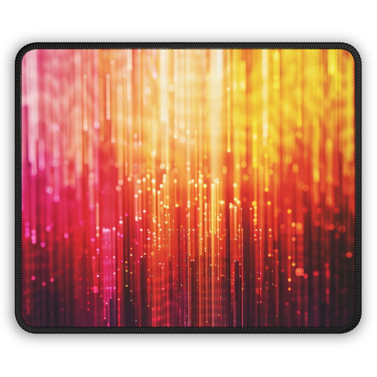 Neon Ember Rush Mouse Pad – Blaze Through Clicks in Bold, Fiery Style