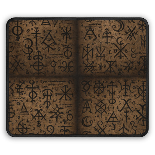 Cursed Runes Mouse Pad – Dare to Wield Forbidden Power!