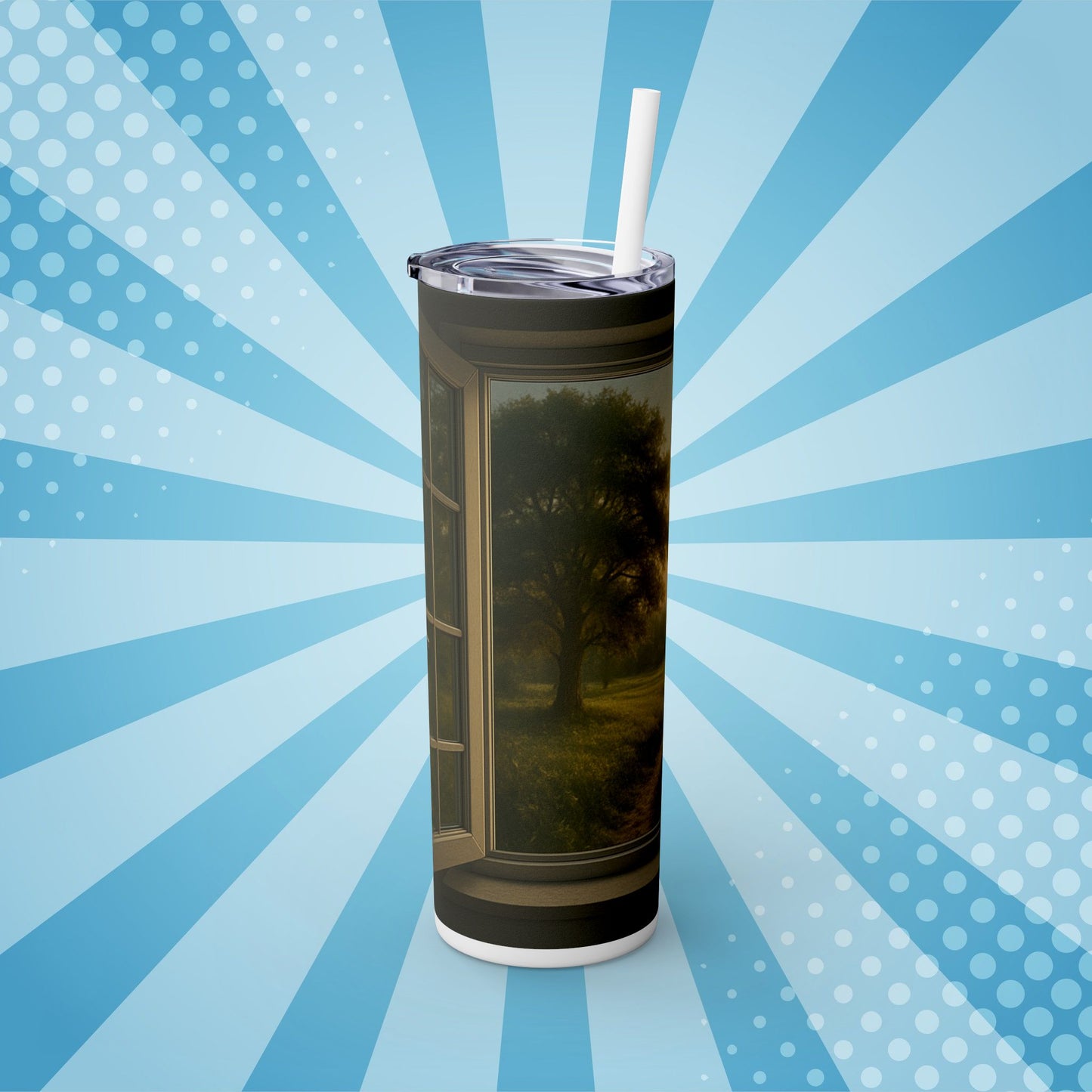 Whispering Trails Tumbler – Where Mornings Begin with Magic
