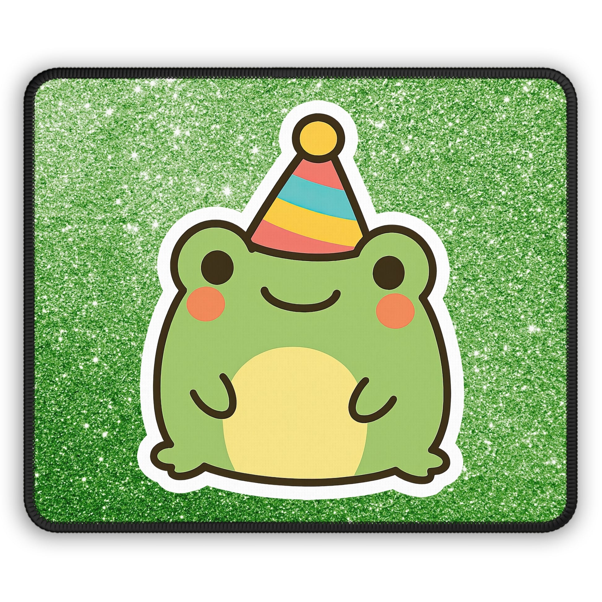 🎉✨ Party Pond Mouse Pad – Let’s Hop This Way! 🎂🐸