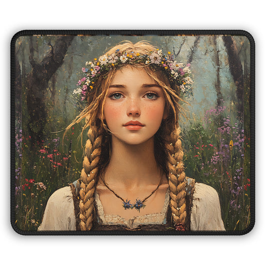 Maiden of the Meadows Mouse Pad – Grace Meets Gear