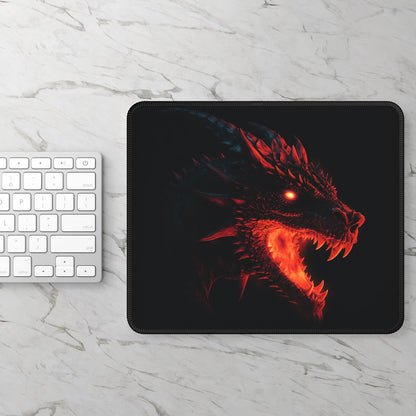 EmberHowl Mouse Pad – Hear the Roar. Feel the Burn.