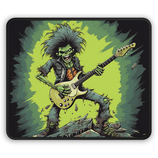 Zombie Axeman Mouse Pad – Riff. Shred. Rot. Repeat.