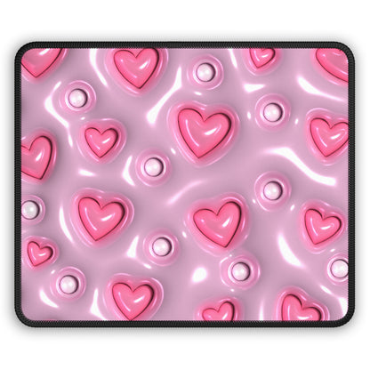 Candy Hearts Mouse Pad – Sweet, Glossy, and Totally in Love