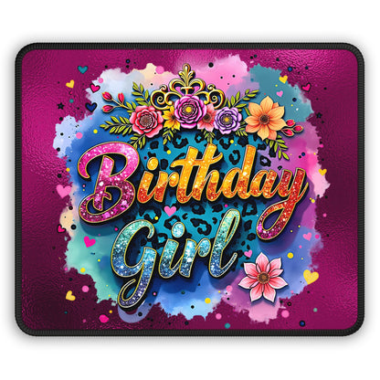 Birthday Girl Mouse Pad – Celebrate You Every Day!