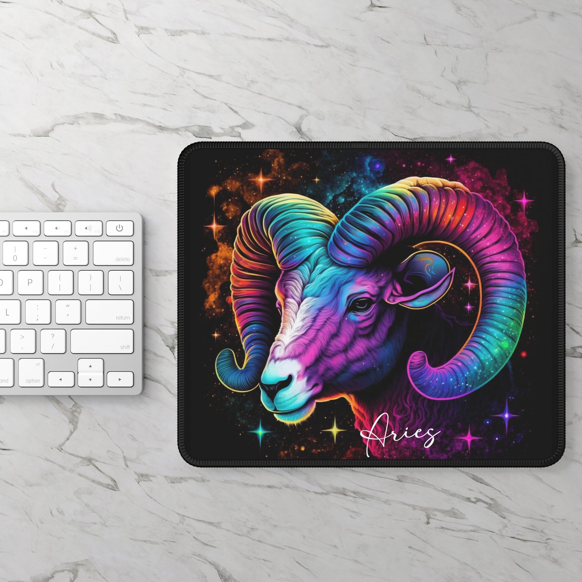 Aries RamCharge Mouse Pad – Power Every Click, Blaze Every Trail