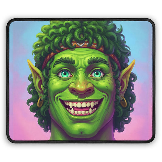 GobSmacked Mouse Pad – So Happy It’s Almost Creepy
