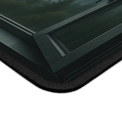 Misty Mountains Mouse Pad – Let the Rain Fall & the Calm Rise