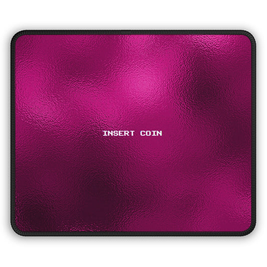 Insert Coin Mouse Pad – Level Up Your Desk, One Click at a Time!