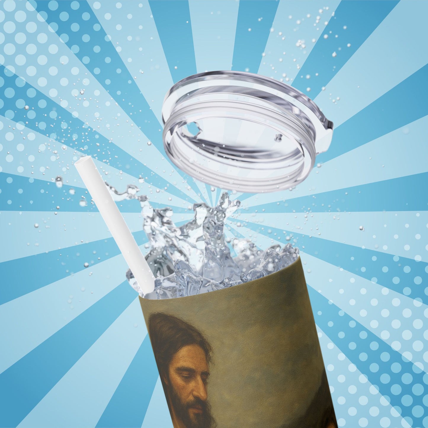 Walk with Him Tumbler – Guided by Grace, One Sip at a Time