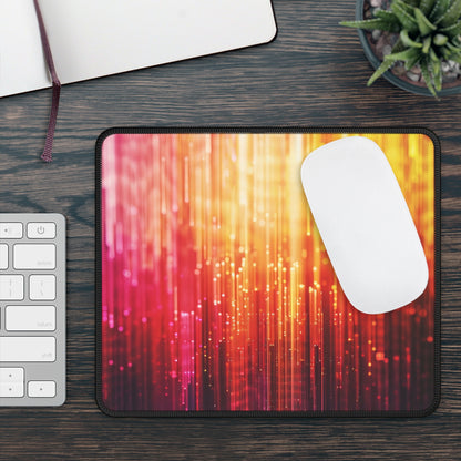 Neon Ember Rush Mouse Pad – Blaze Through Clicks in Bold, Fiery Style