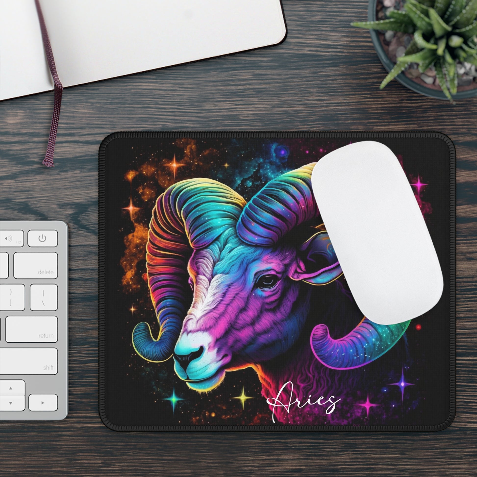 Aries RamCharge Mouse Pad – Power Every Click, Blaze Every Trail