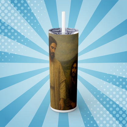 Walk with Him Tumbler – Guided by Grace, One Sip at a Time