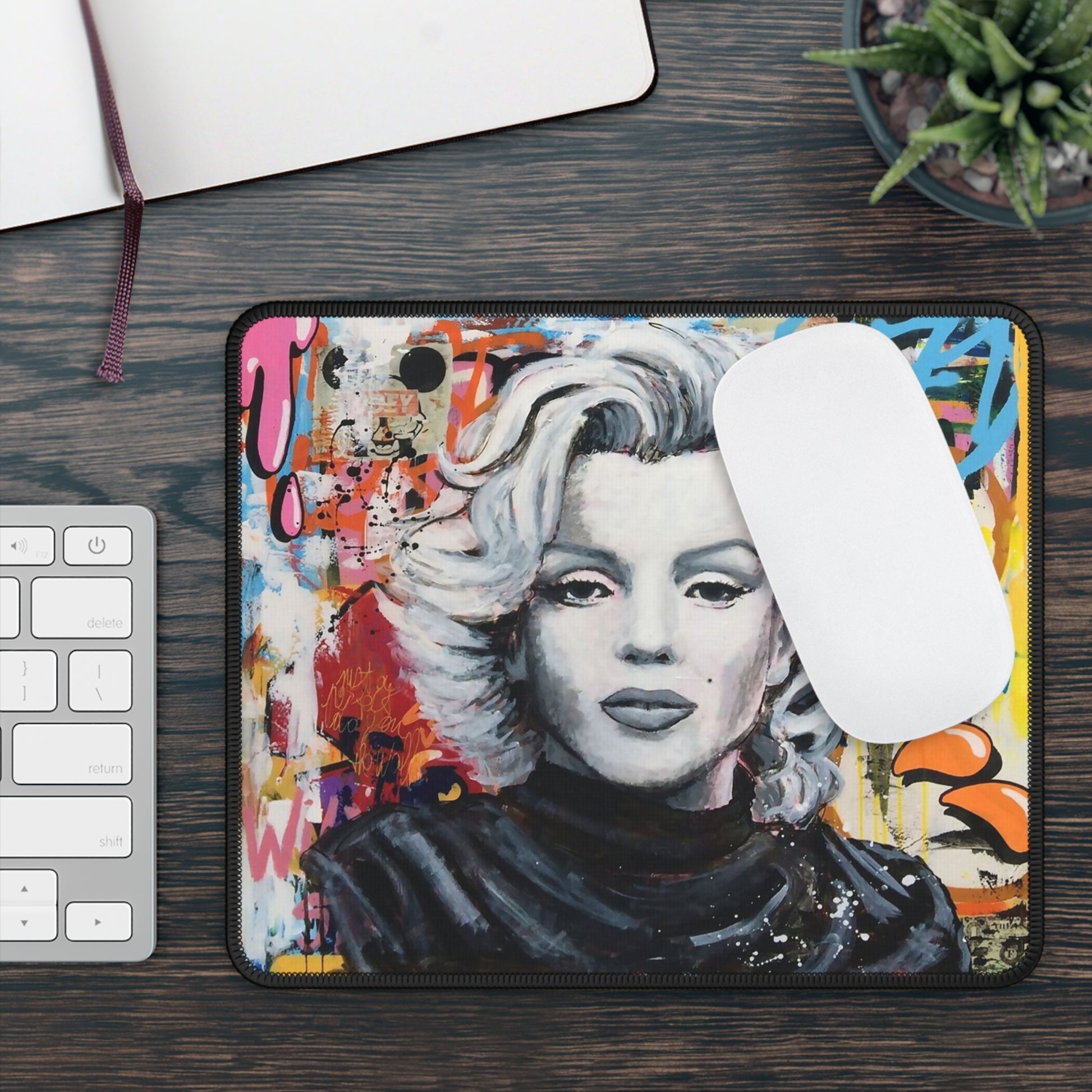 Graffiti Glam Mouse Pad – Pop Art. Power. Perfection.