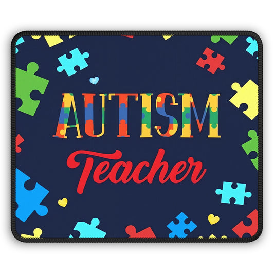 Autism Teacher Mouse Pad – Puzzle Pieces of Purpose