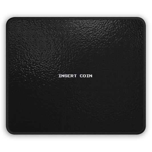 Insert Coin Mouse Pad – Level Up Your Desk, One Click at a Time!