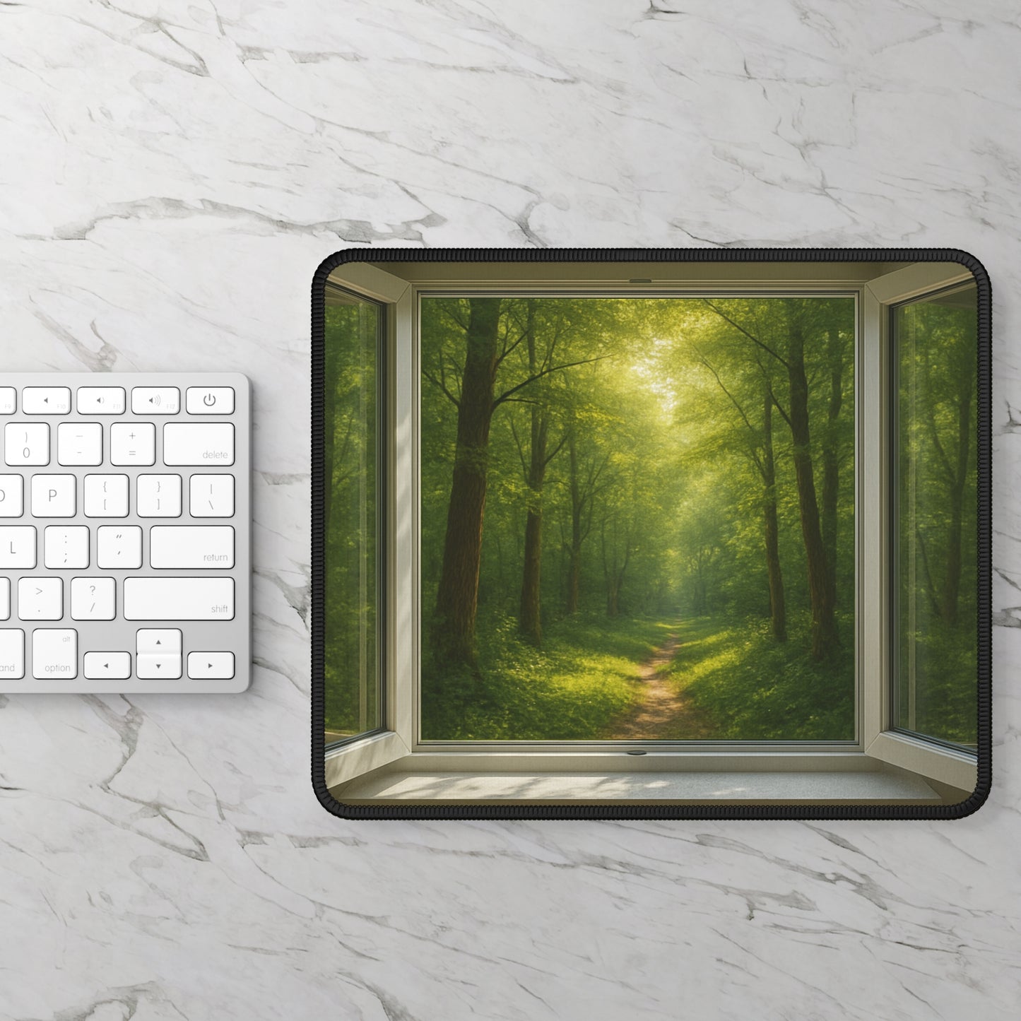 Forest Daydream Mouse Pad – A Window into the Heart of the Woods