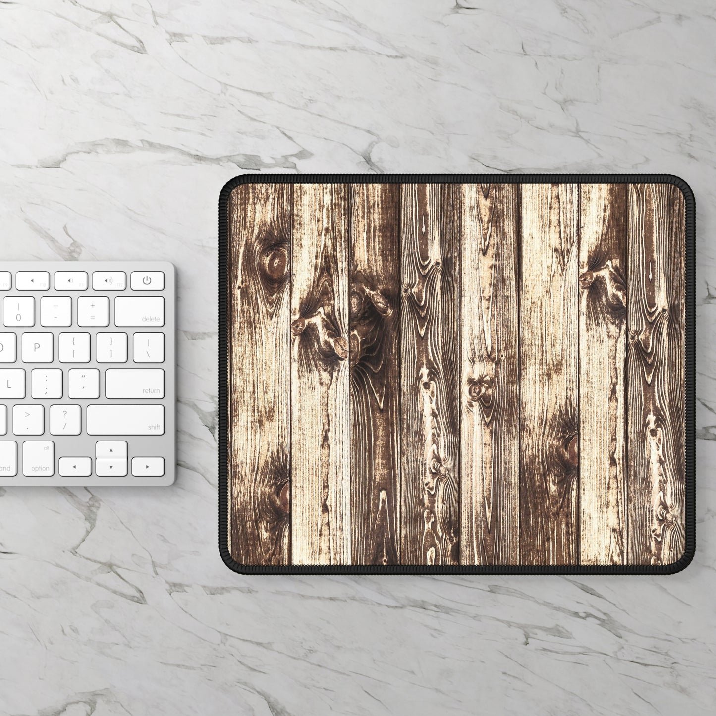 Rustic Cabin Vibes Mouse Pad – Bring the Charm of the Countryside to Your Clicks