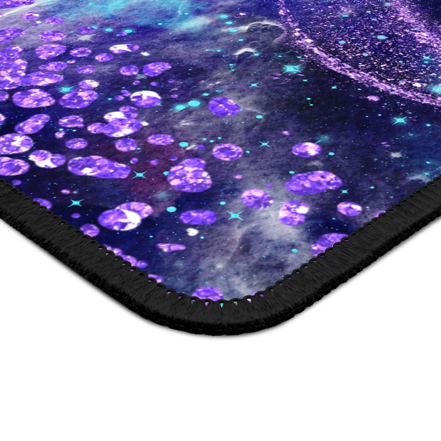 Galactic Glitter Storm Mouse Pad – Sparkle Across the Stars
