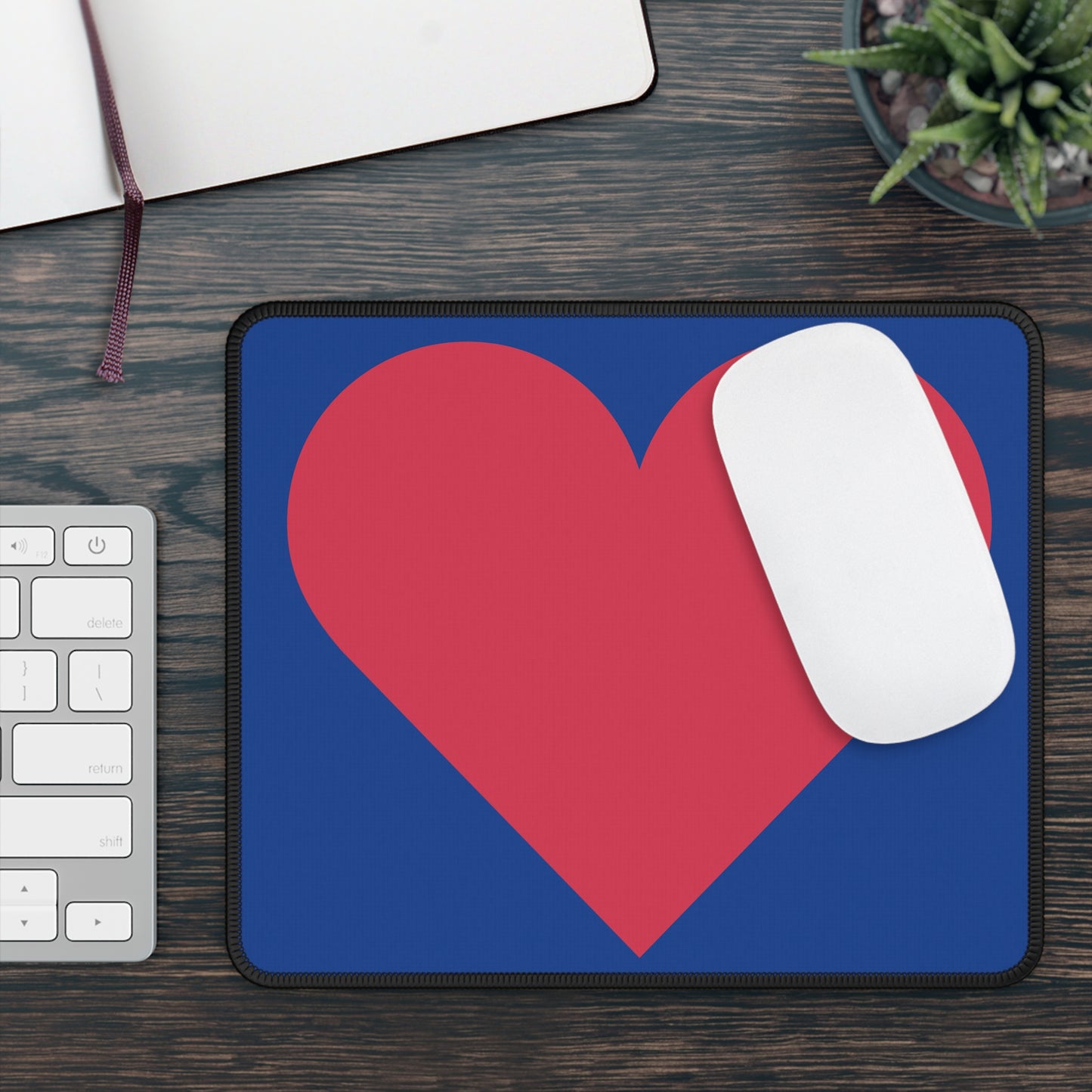 Heart Mode Activated Mouse Pad – Click with Love, Game with Passion