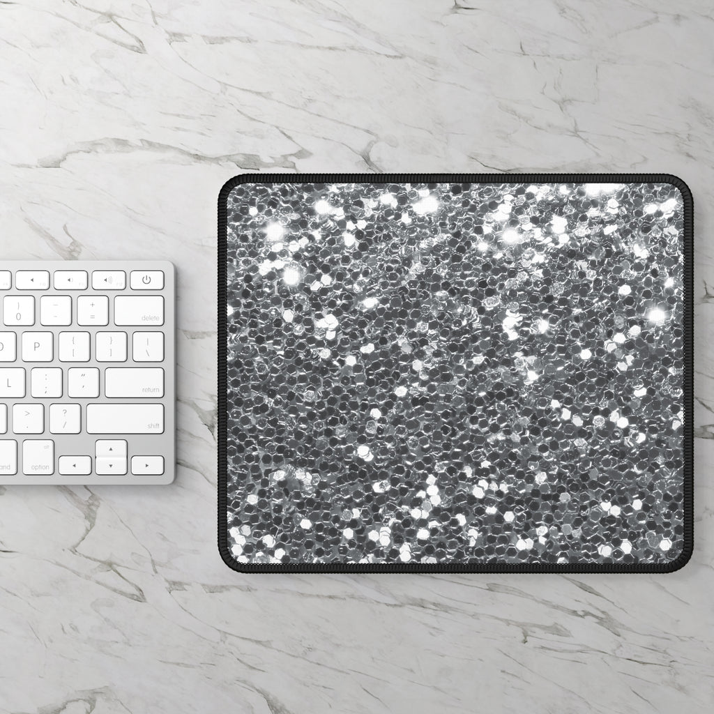 Glitz Mode Mouse Pad – Sleek. Silver. Supreme.