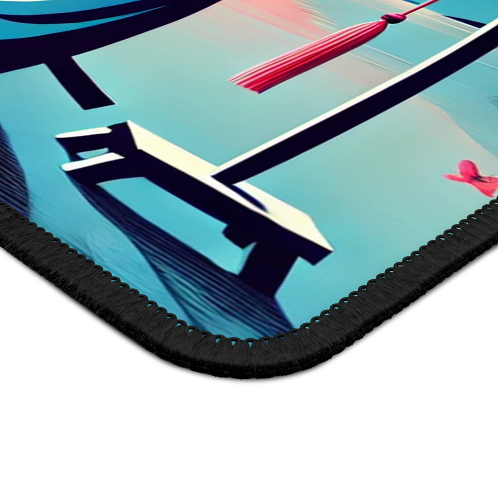 Way of the Warrior Mouse Pad – Calm Mind, Sharp Blade, Smoother Clicks