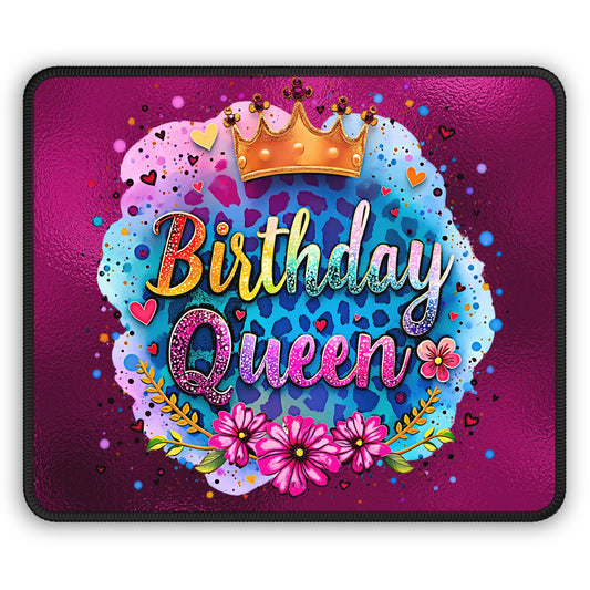 Birthday Queen Mouse Pad – Rule Your Desk with Royal Vibes!