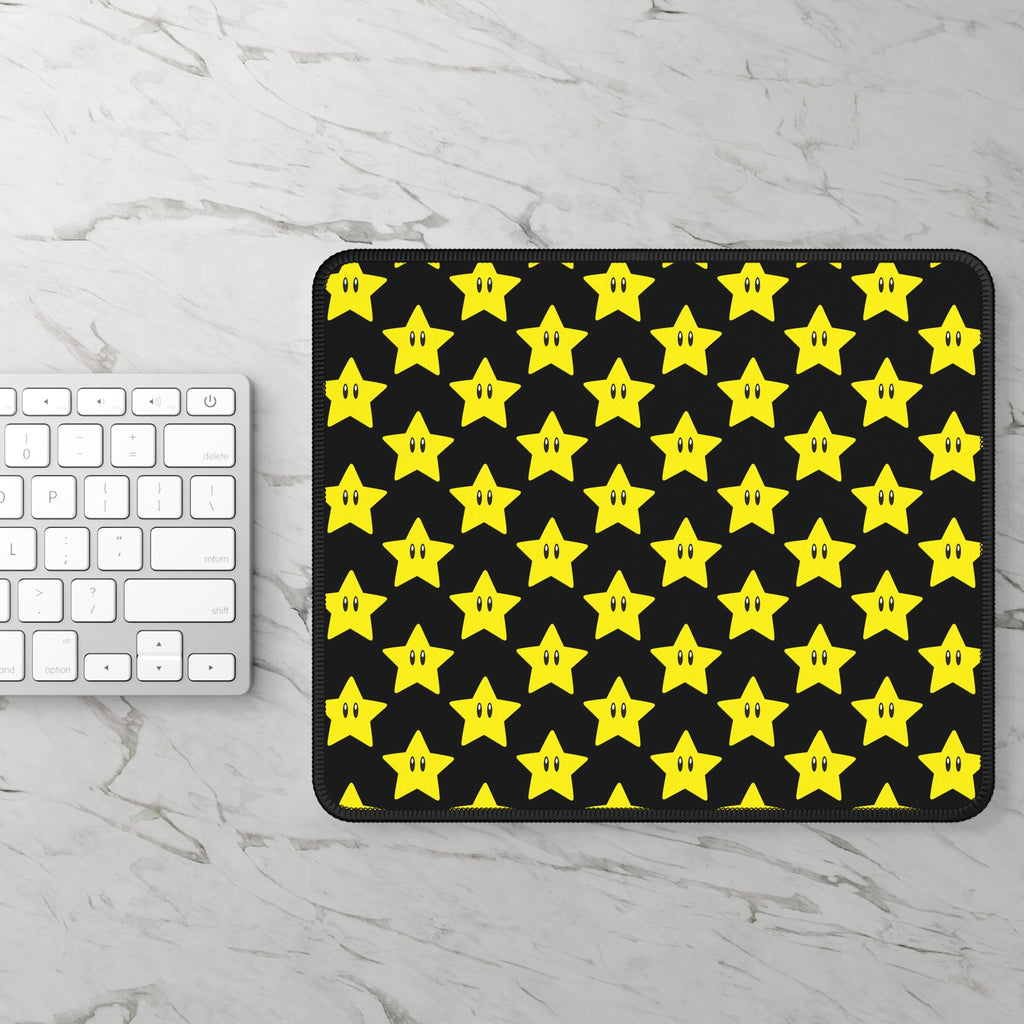Pixel Star Mouse Pad – Shine Bright. Click Fast.