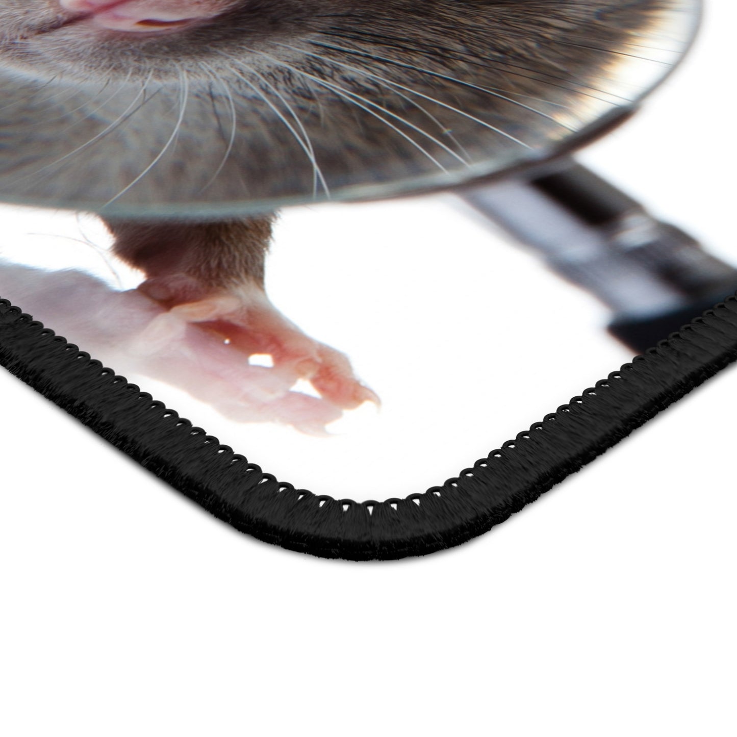 Inspector Whiskers Mouse Pad – Solving Clicks One Clue at a Time