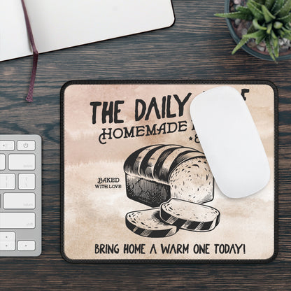 The Daily Loaf Mouse Pad – Rise & Grind in Rustic Style!
