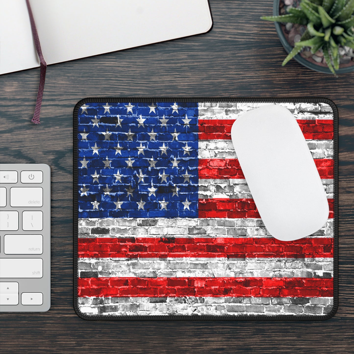 Urban Patriot Mouse Pad – Build Your Legacy, Brick by Brick.