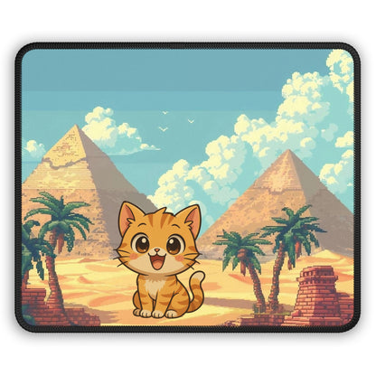 Pixel Pharaoh Paws Mouse Pad – The Cutest Ruler of the Desert
