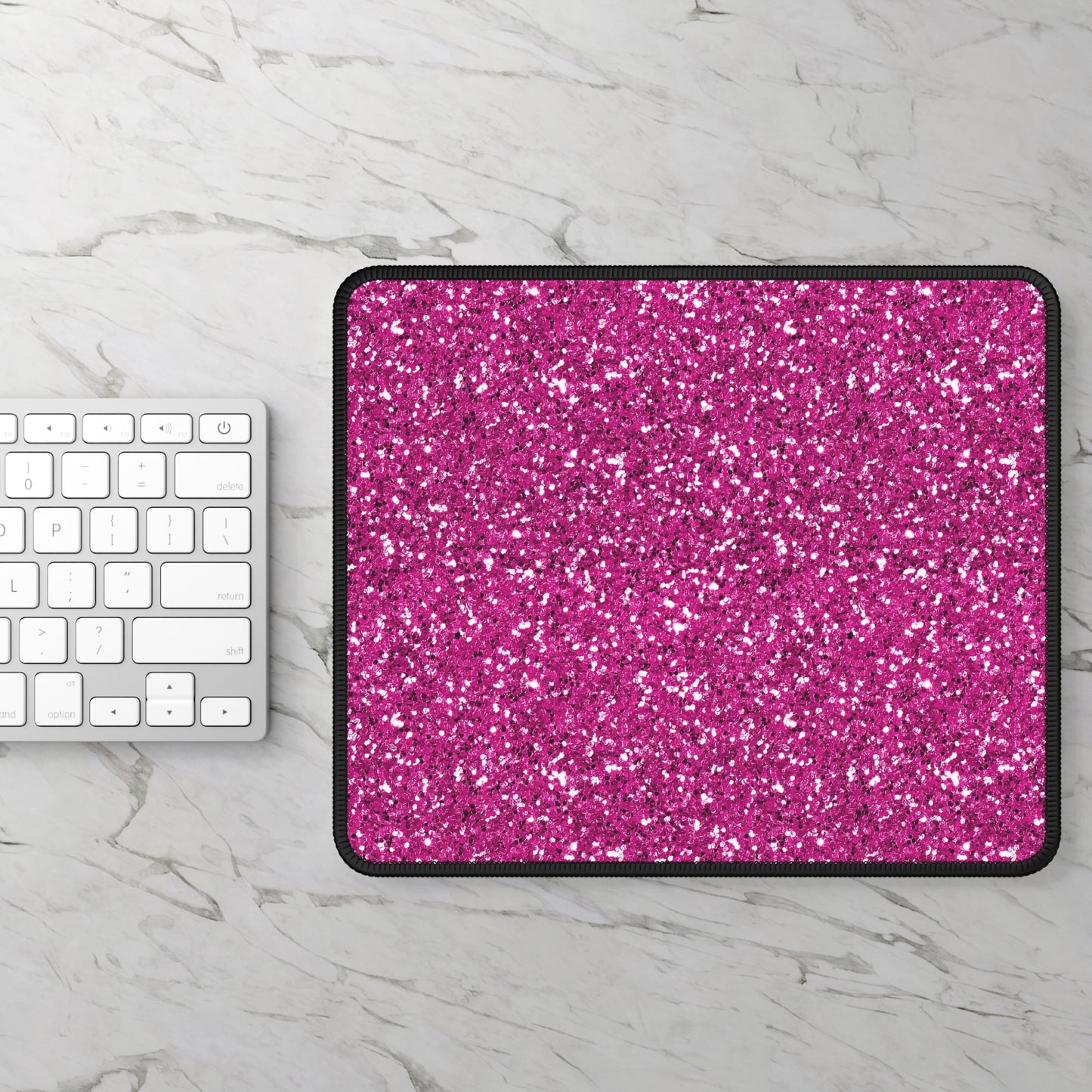 Chunky Glitter Mouse Pad – Sparkle While You Scroll