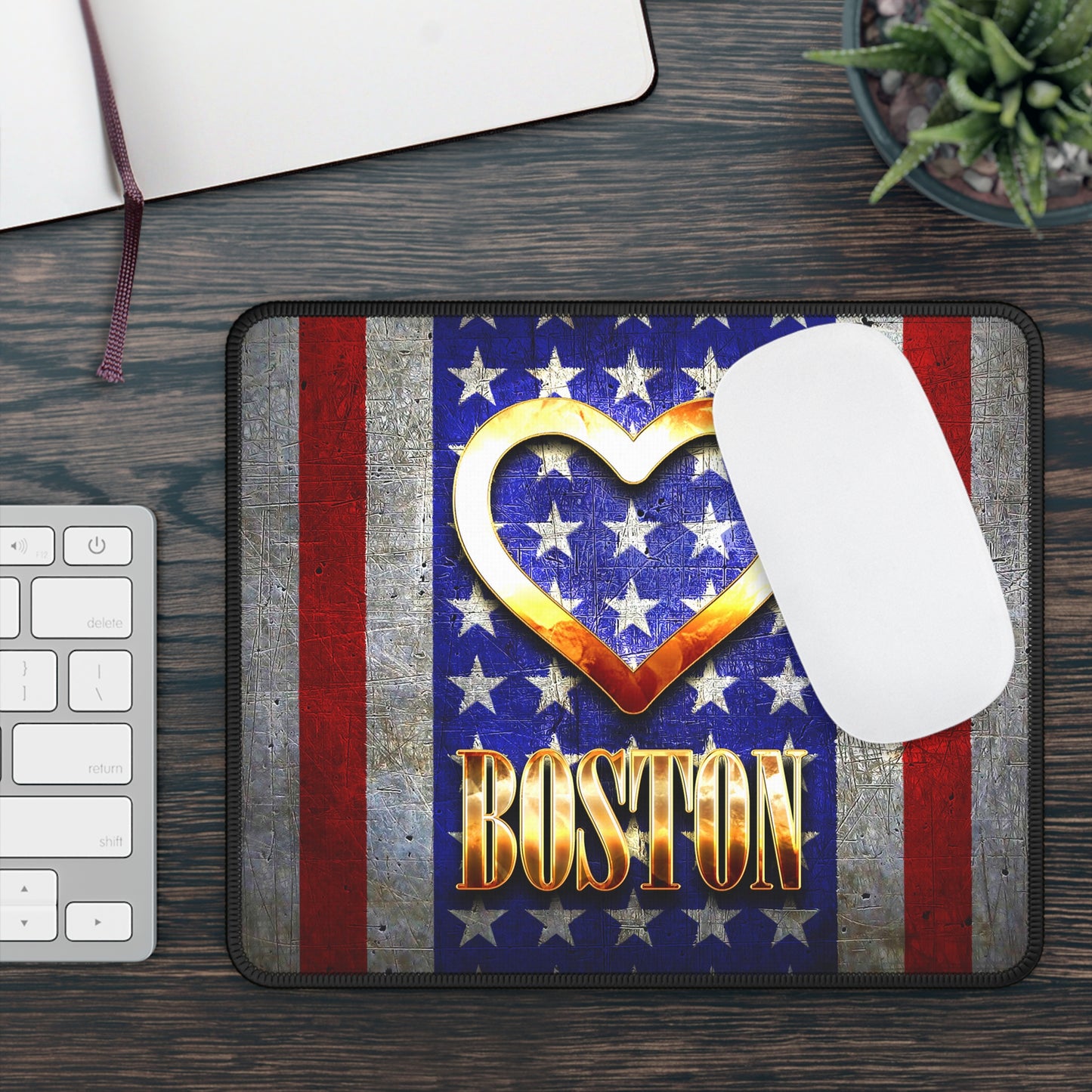 Boston Patriot Mouse Pad – Freedom’s Cradle, Desktop Edition