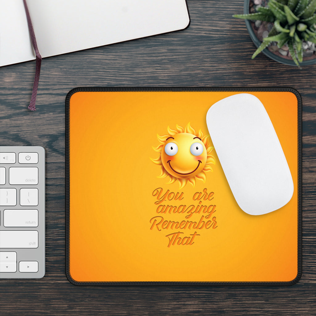Amazing Aura Mouse Pad – Shine Bright, Remember That.