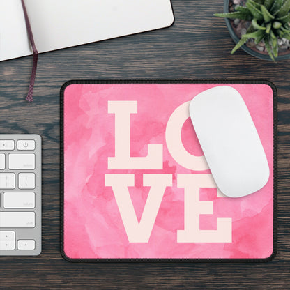 Love Loud Mouse Pad – Type It, Click It, Feel It