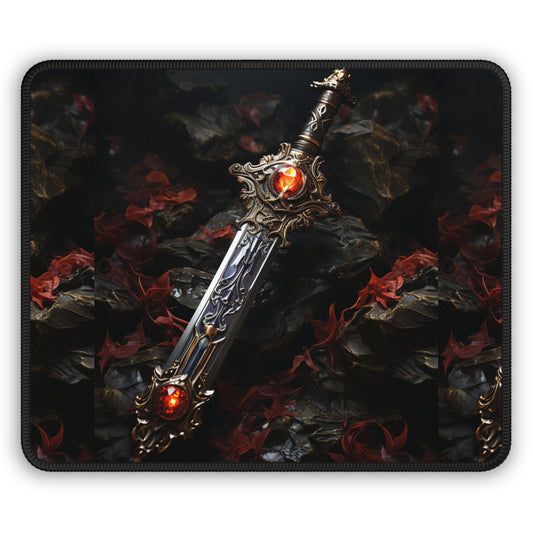 Infernal King's Blade Mouse Pad – Rule Your Realm with Every Move!