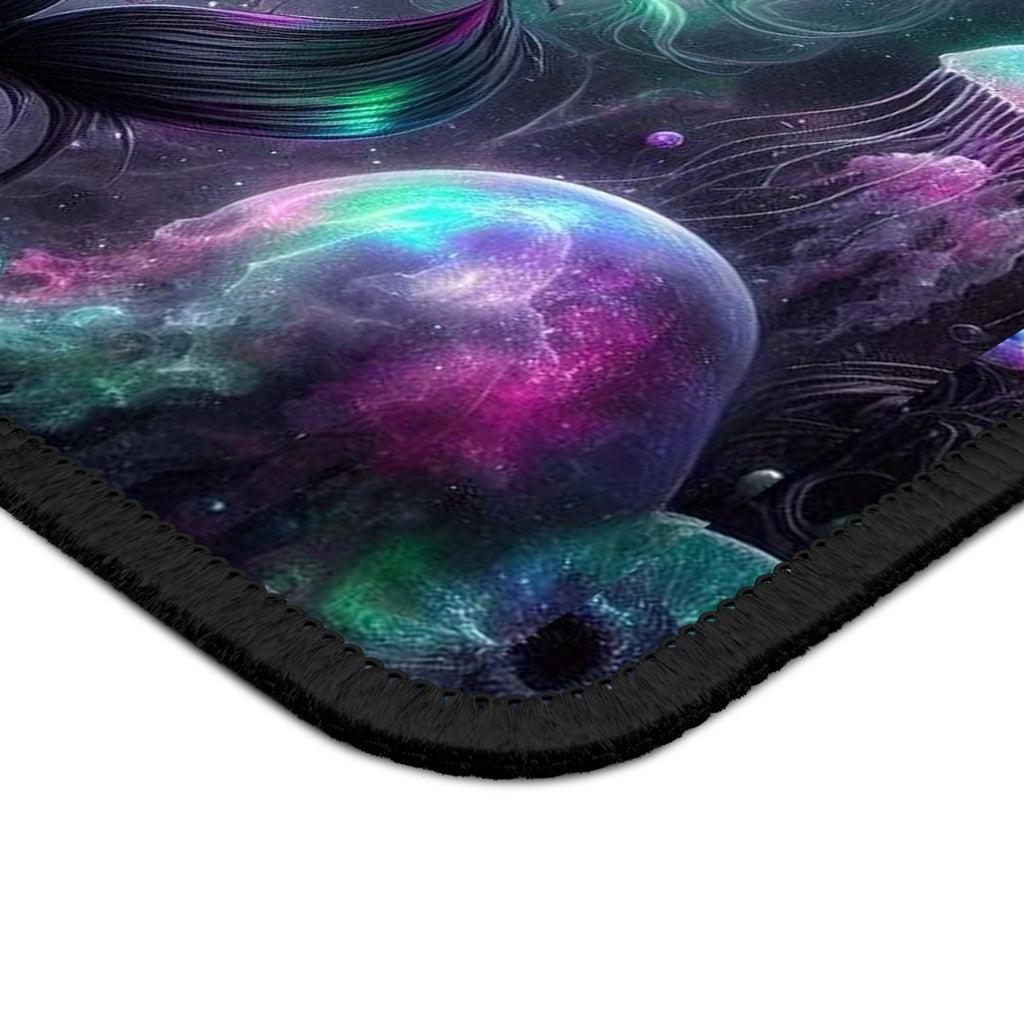 Moonlit Siren & Phantom Jellyfish Mouse Pad – Answer the Call of the Deep!