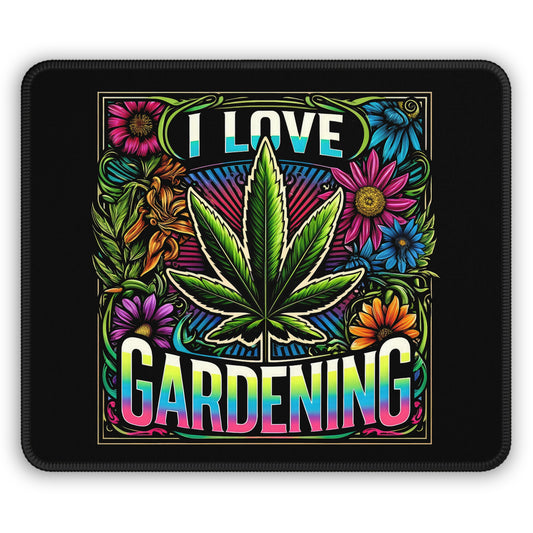 I Love Gardening Mouse Pad – Cultivate Good Vibes at Your Desk!